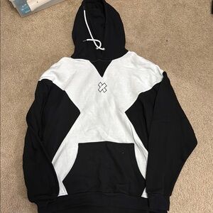 Sam and Colby Colorblock X Hoodie 3XL